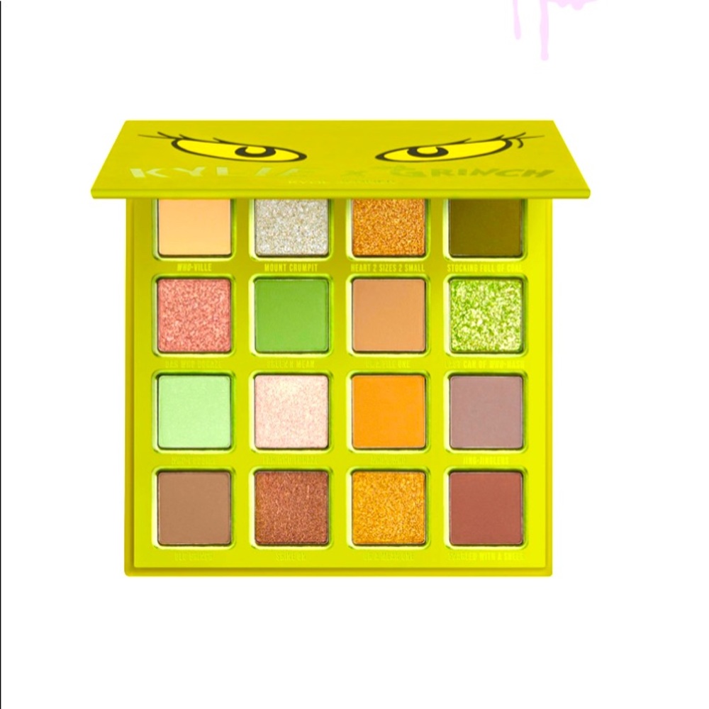 Kylie x The Grinch Pressed Powder Palate